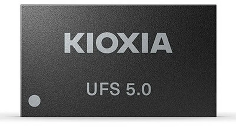 Kioxia Begins Supplying Evaluation Samples of UFS 5.0 Flash Memory for Next-Gen Flagship Smartphones