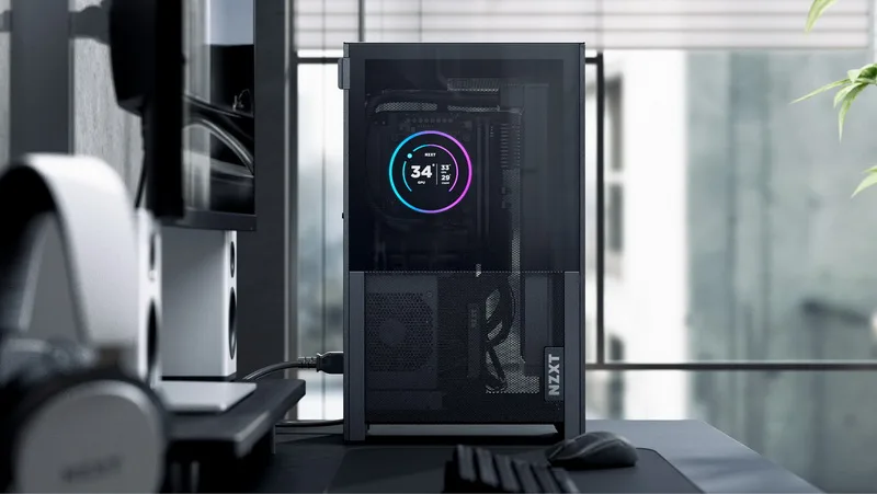 NZXT Launches Compact H2 Flow Case and C850 SFX Power Supply for Small Form Factor Builds