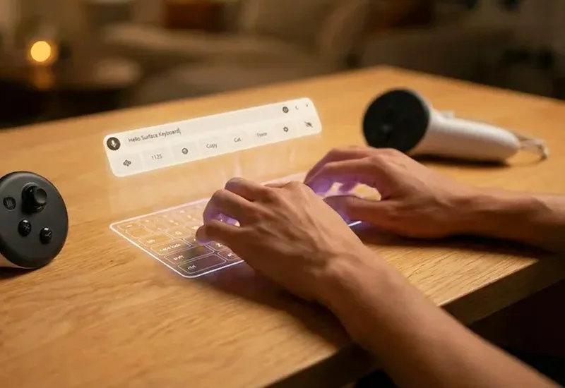 Meta Introduces Virtual Keyboard and Touchpad for Quest 3 Enhancing VR Productivity
