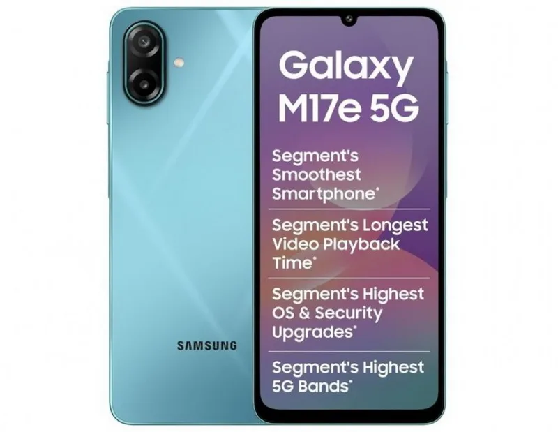 Samsung Launches Galaxy M17e in India Featuring Dimensity 6300 and Large Battery