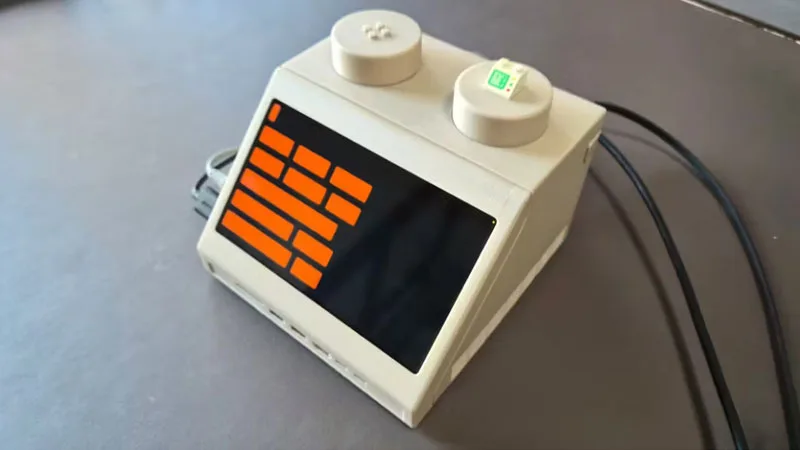 Mac Mini Enclosed in Custom LEGO Case Inspired by 1970s Computer Terminal