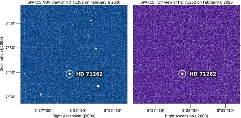 NASA Begins Studying Habitability Risks Around Low-Mass Stars Using SPARCS Telescope