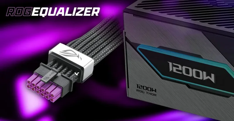 Asus Unveils ROG Equalizer Cable with Enhanced Thermal and Power Performance for GPUs