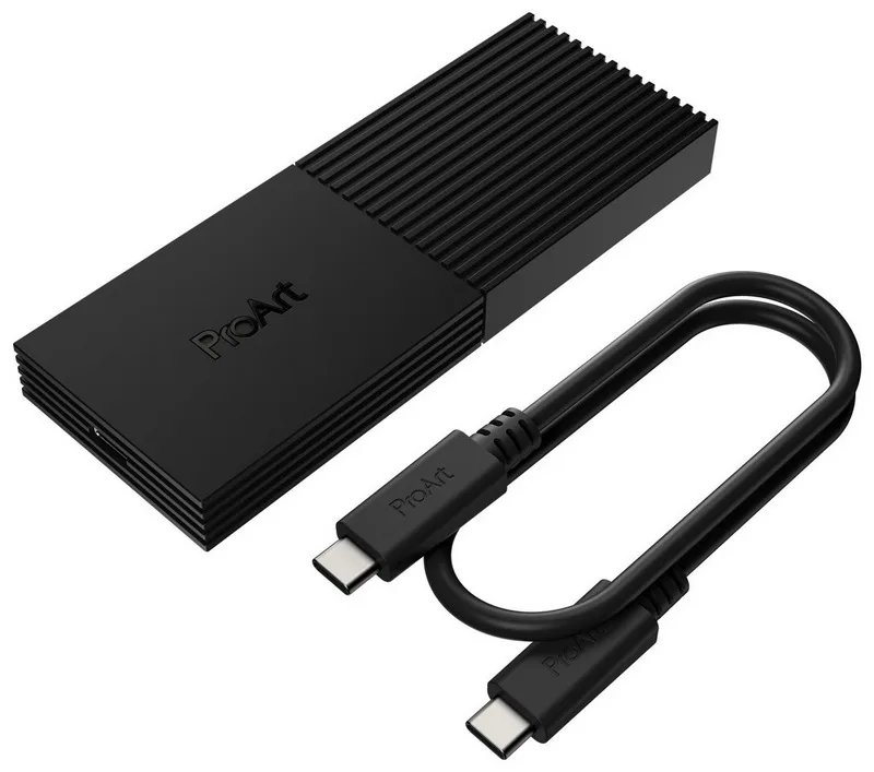 Asus Launches ProArt PA40SU External Enclosure for M.2 SSDs With 40 Gbps Transfer Speeds