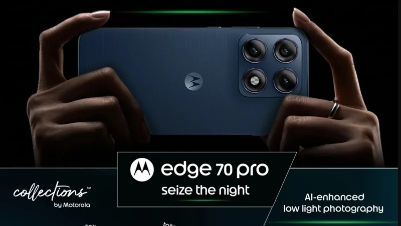 Motorola Unveils Edge 70 Pro Featuring Dimensity 8500 Extreme Chipset and IP68/IP69 Protection