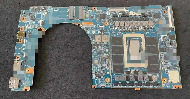 Engineering Prototype Laptop Motherboard Featuring Nvidia N1 CPU and 128GB LPDDR5X Memory Surfaces Online