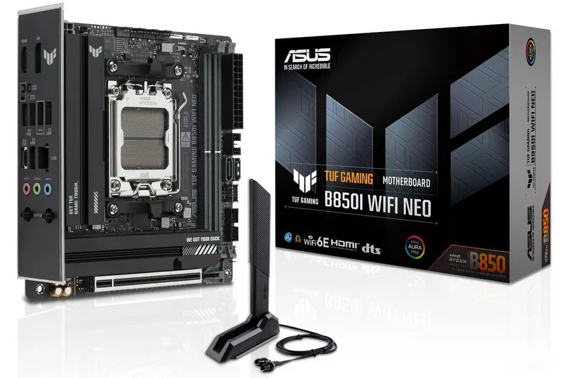 Asus Launches First Mini-ITX TUF Gaming Motherboard for Ryzen AM5