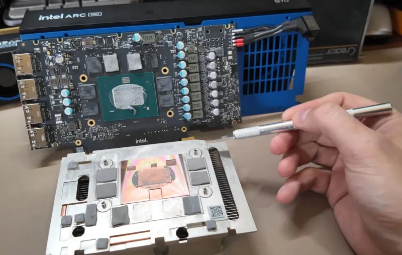 Intel Big Battlemage GPU Revealed in Detailed Arc Pro B70 Teardown
