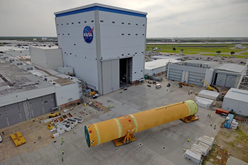 NASA Completes Core Stage of SLS for Artemis III Lunar Mission Set for 2027
