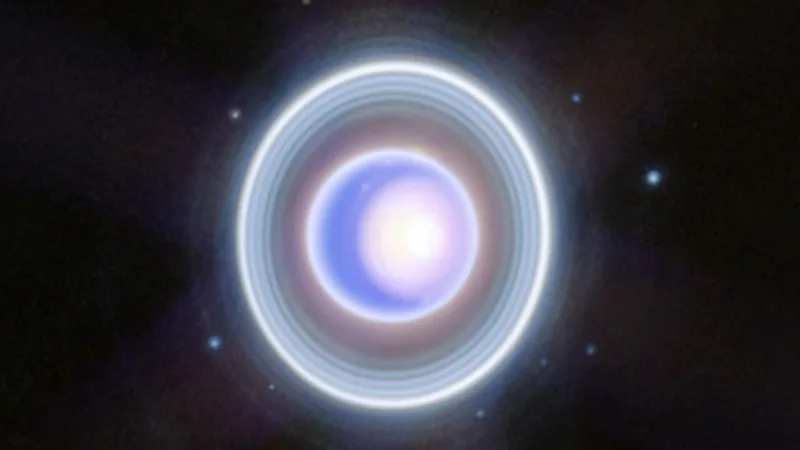 James Webb Telescope Provides Full Spectrum Analysis of Uranus’ Rings and Suggests Unknown Moons