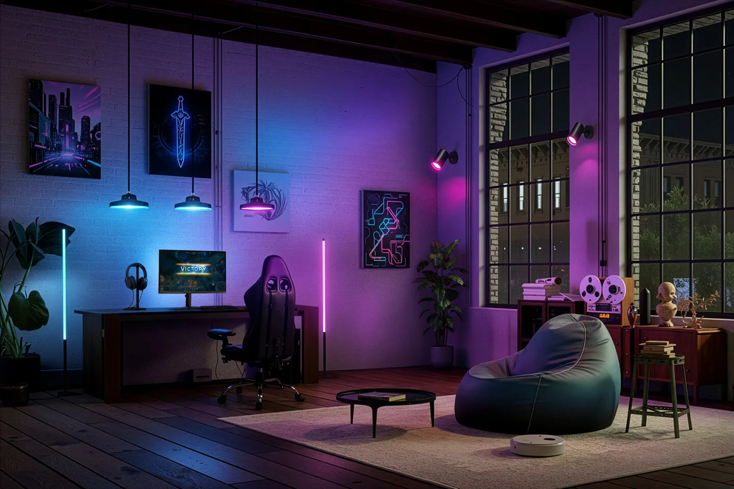Philips Enhances Evnia Monitors with AmbiScape for Smart Lighting Sync in Gaming