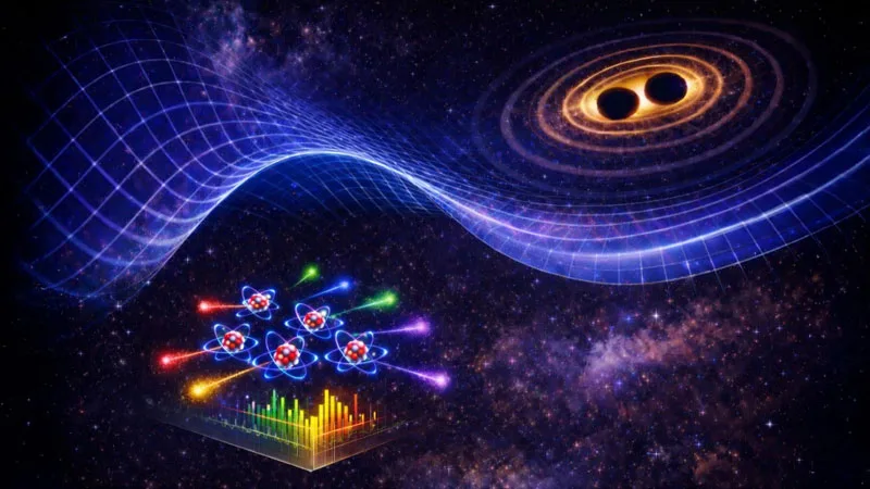 Researchers Propose Novel Method to Detect Gravitational Waves via Atomic Light Color Shifts