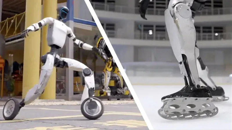 Humanoid Robots Master Ice Skating, Pioneering New Dynamics in Hockey