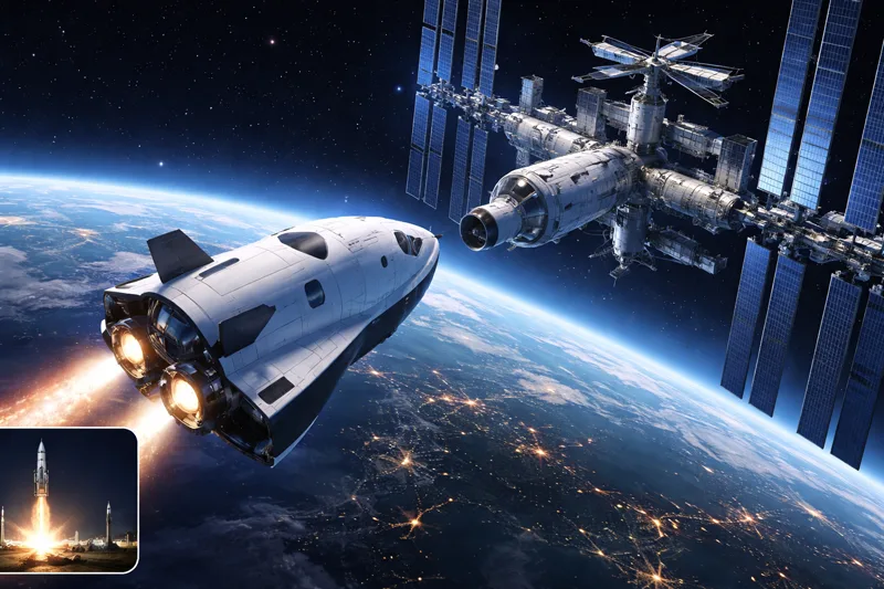 NASA Selects Voyager Technologies for Upcoming Private Space Tourism Mission to ISS