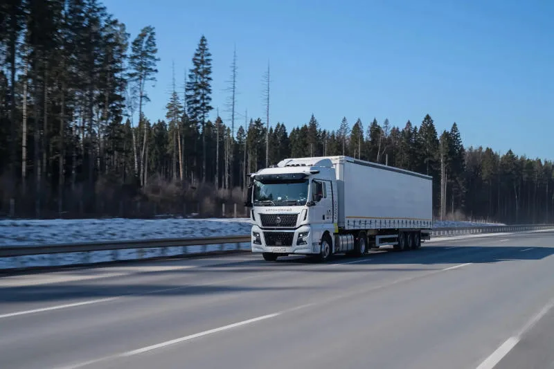 Navio Autonomous Truck Completes 2,800-Kilometer Journey Across Russia Without a Driver