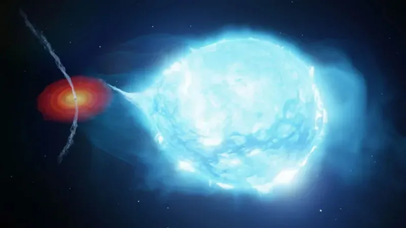 Astronomers Measure Energy Conversion in Black Hole Jets for the First Time