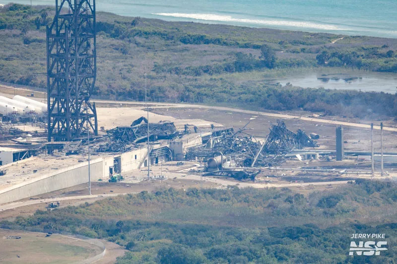 Massive Explosion Destroys Blue Origin New Glenn Launch Complex During Test