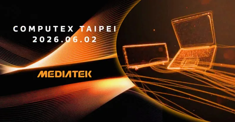 MediaTek Hints at Entry into Windows Laptop Market Ahead of Computex 2026