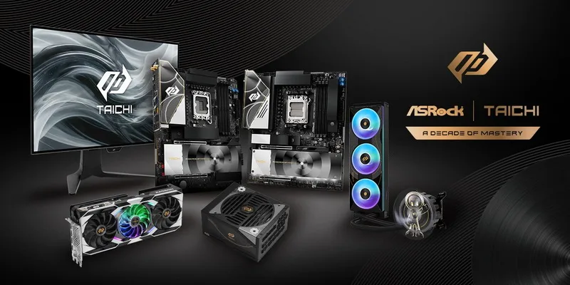 ASRock Announces Radeon RX 9070 XT Taichi 10th Anniversary Edition Graphics Card