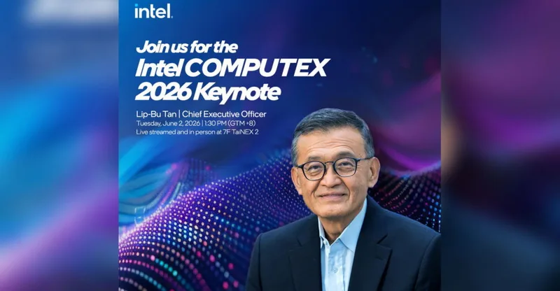 Intel to Highlight Silicon Innovations and AI at Computex 2026