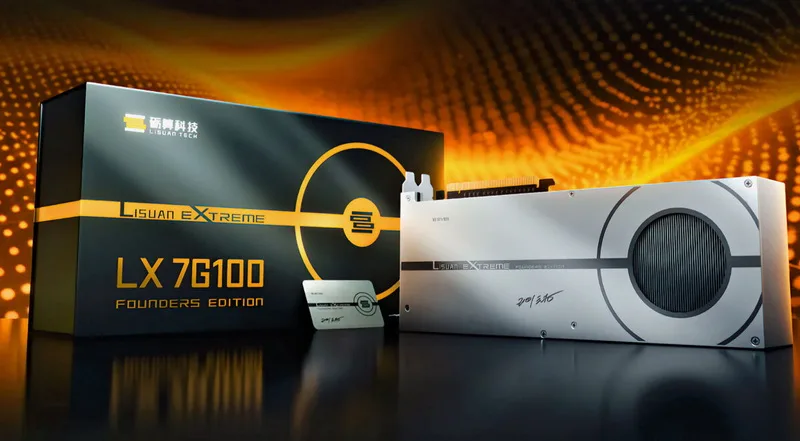 Lisuan LX 7G100 Marks China’s Entry into Modern Gaming GPUs with Mixed Performance