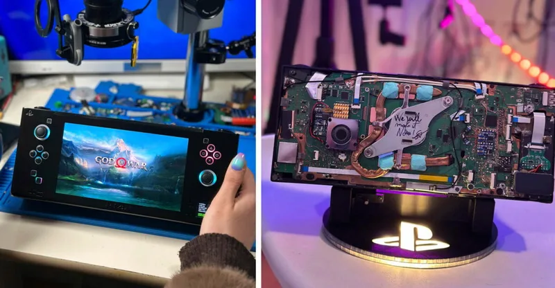 Modder Transforms PlayStation 4 Slim into Portable Console with 7-Inch OLED Screen