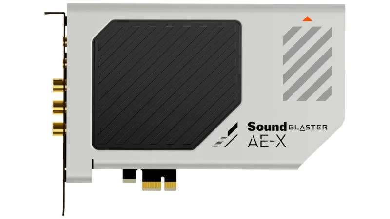 Creative Launches Sound Blaster AE-X PCIe Sound Card with 32-bit/384kHz Audio Support
