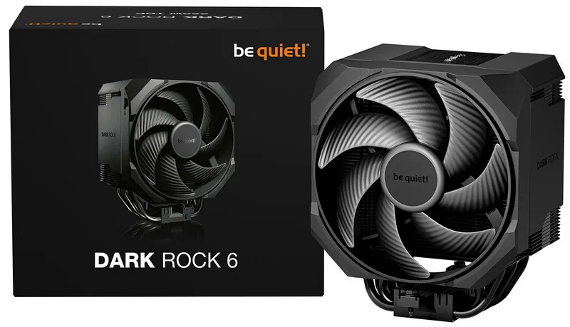 Be Quiet! Launches Heavy-Duty Dark Rock 6 and Dark Rock Pro 6 CPU Coolers for High TDP Processors