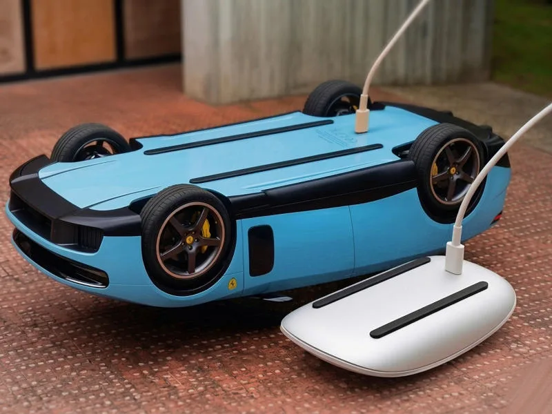 Ferrari Luce Electric Car Faces Backlash, Shares Drop 8%