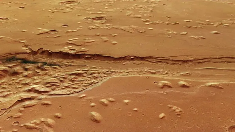 Mars Express Reveals Chaotic Terrain Shaped by Ancient Floods on Mars