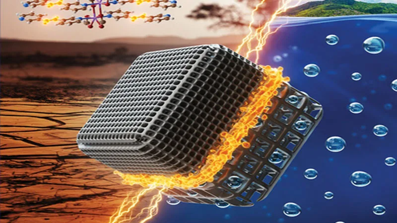 University of Iowa Develops Sunlight-Activated Material to Extract Water from Air