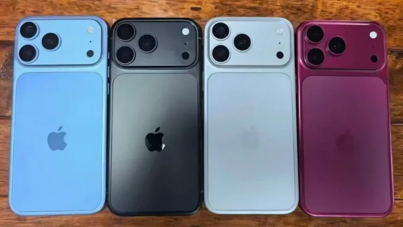 Leaked iPhone 18 Pro in Dark Cherry Hints at Upcoming Color Trend for Android Phones