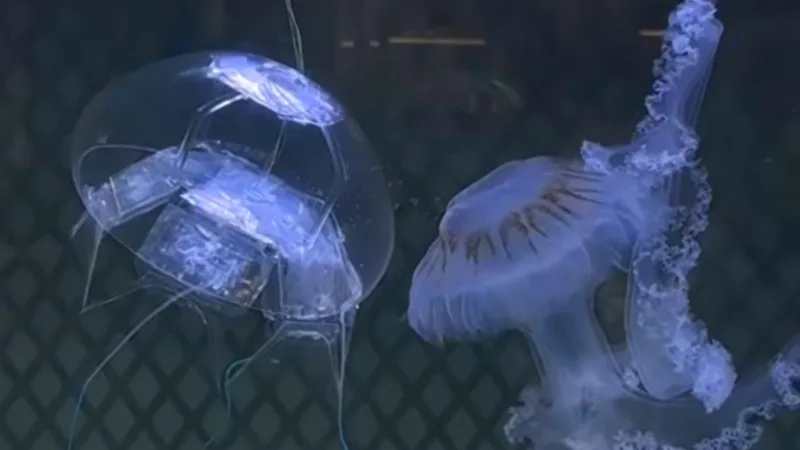 New Battery-Free Jellyfish Robot Achieves Record Swimming Speed for Biomedical Tasks