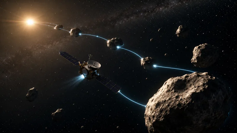Scientists Develop Breakthrough Method for Fuel-Efficient Multi-Asteroid Missions