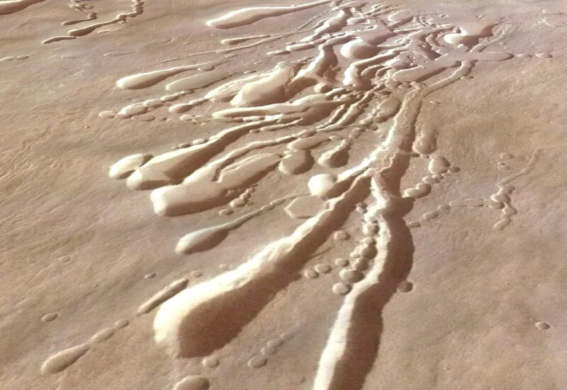 Scientists Propose Drone Swarm to Explore Mars’ Hidden Lava Tubes
