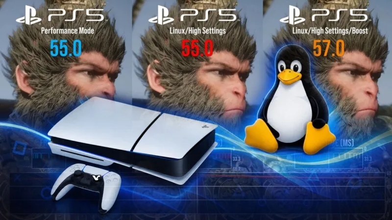 Linux on PlayStation 5 Delivers Near-Native Steam Game Performance, Digital Foundry Reports