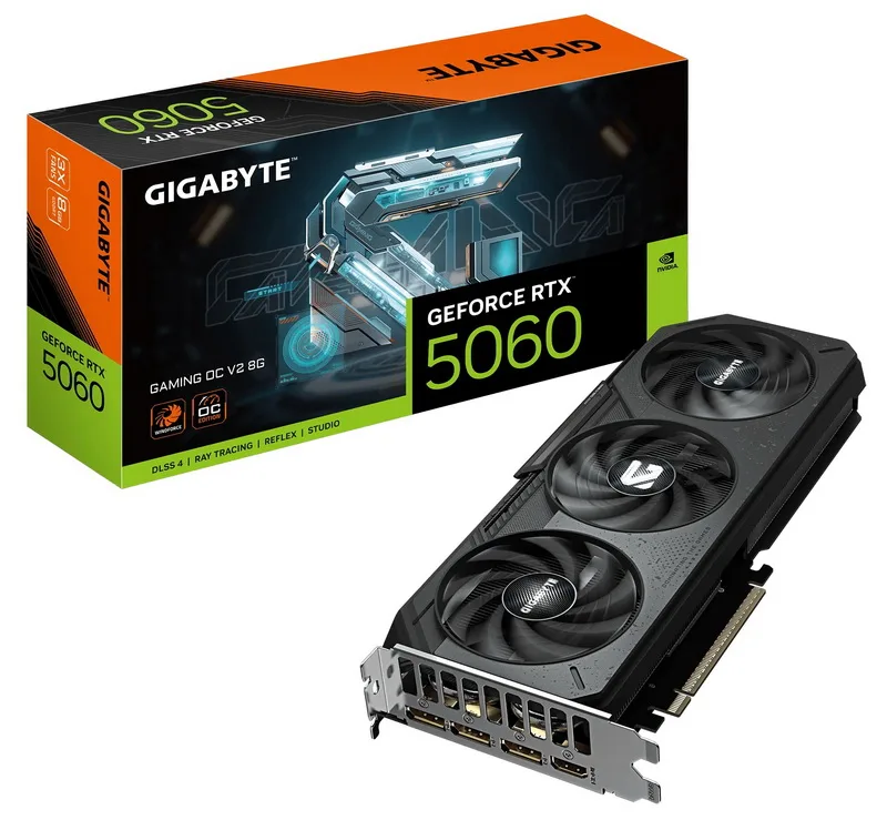 Gigabyte Releases Updated GeForce RTX 5060 Gaming OC with Slight Clock Speed Boost