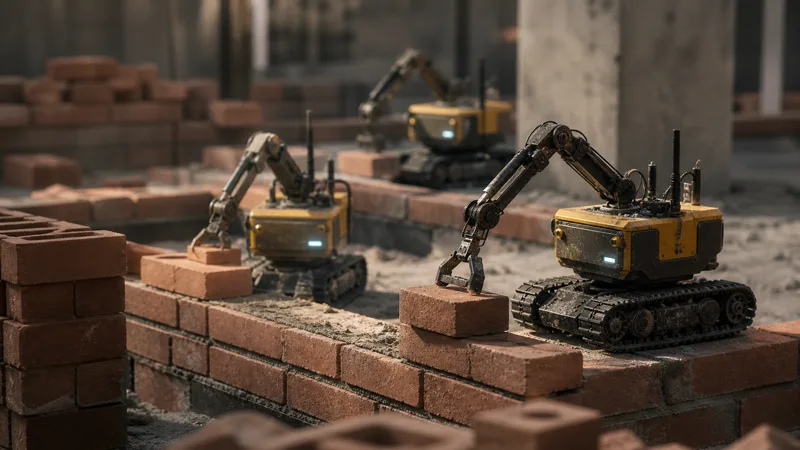 Ant-Inspired Robots Demonstrate Construction and Demolition Without Advanced AI
