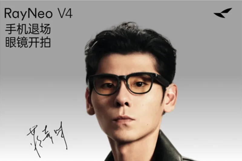 RayNeo Unveils V4 Smart Glasses Featuring Qualcomm Chip and Enhanced Performance for $325
