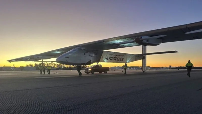 Skydweller Solar Drone Sets Endurance Record Before Ocean Loss
