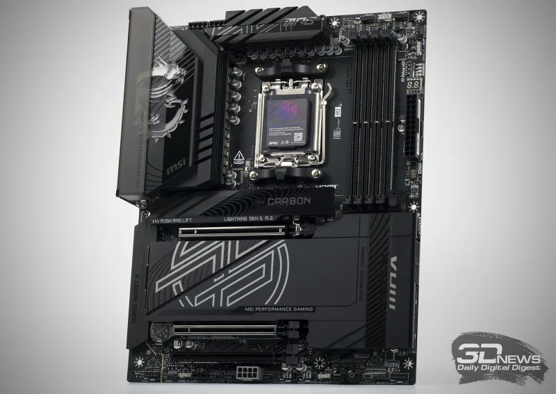 MSI MPG X870E CARBON MAX WIFI Motherboard Offers Future-Proof Support for AMD Zen 6 CPUs