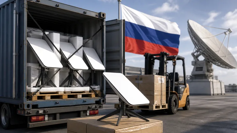 Russia Bans Imports of Starlink and Other Foreign Satellite Internet Terminals