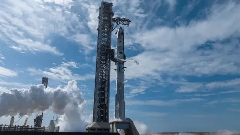 SpaceX Conducts First Flight of Starship V3 and Super Heavy Booster Despite Engine Failure