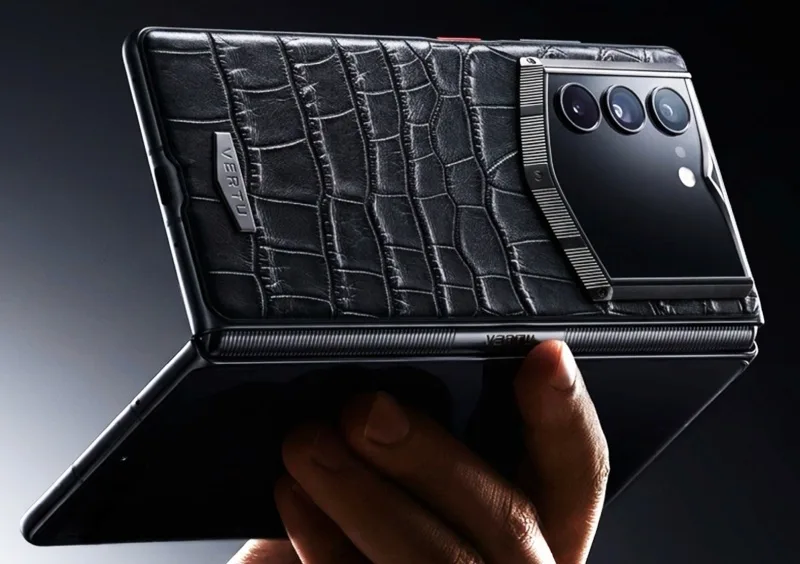Vertu Unveils AlphaFold: Ultra-Luxury Foldable Smartphone with Exotic Materials and Legacy Chip