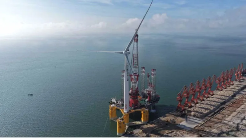 China Deploys World’s Largest Floating Offshore Wind Turbine Near Guangdong Coast