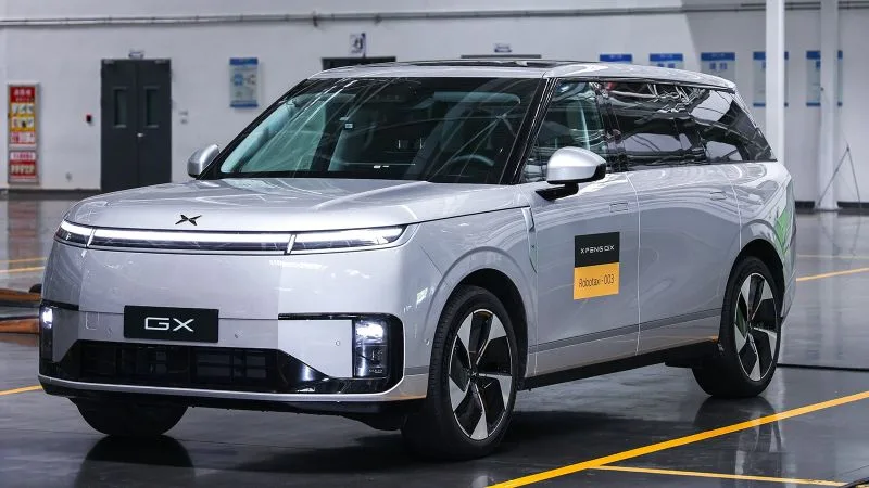 Xpeng Begins Mass Production of Robotaxis on Fully Chinese Platform