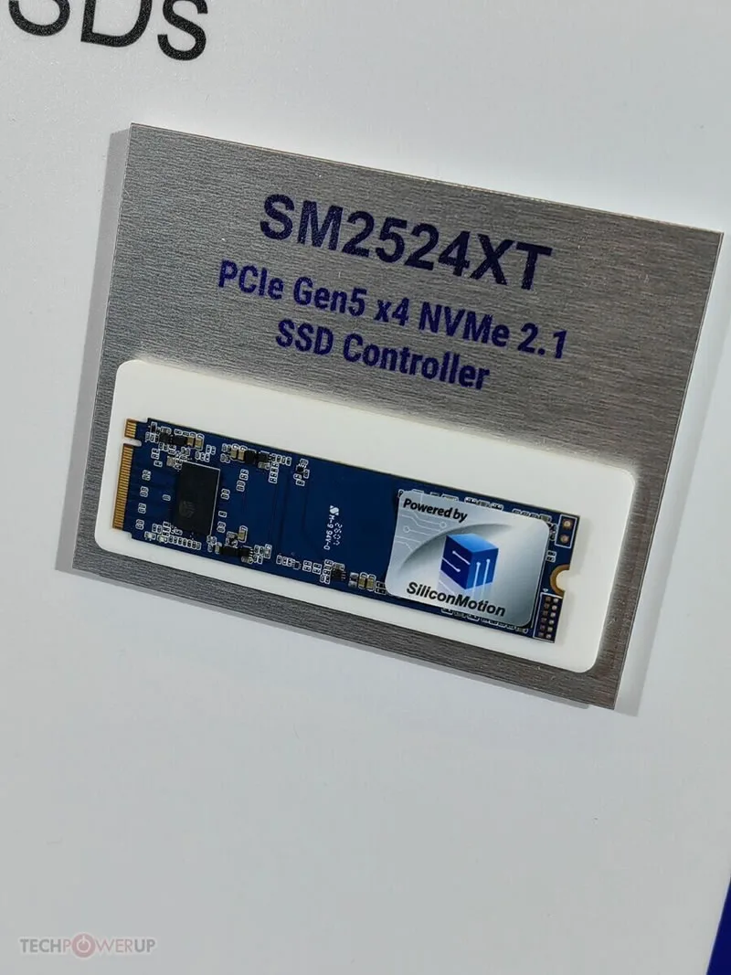 Silicon Motion Unveils PCIe 6.0 SSD Controllers with Speeds Up to 28 GB/s
