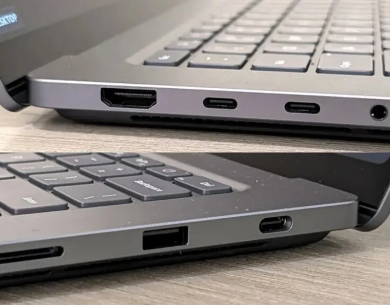 Microsoft Surface Laptop Ultra Features Unconventionally Large USB-C Port