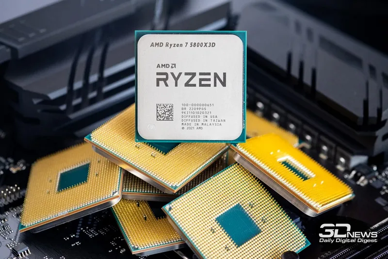 AMD Revamps Ryzen 7 5800X3D Ahead of Market Reintroduction