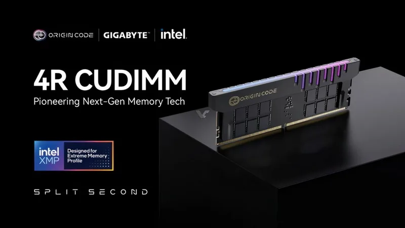 Origin Code Launches 256GB DDR5-8000 Memory Kit Using Just Two Modules